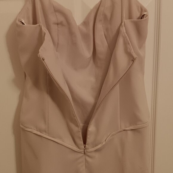 Pink Bow Bridesmaid Dress - Picture 3 of 8